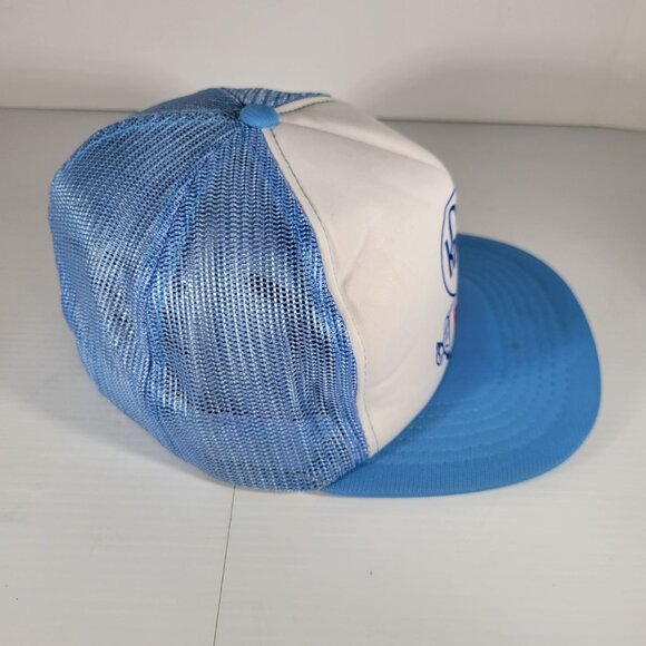 Vintage Kroger‎ Bakery Grocery Store Snapback Mesh Trucker Hat Cap 80s Red White - Picture 8 of 10